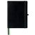 Cahier Leitz Complete 187x242mm ligné 160 pages 100g noir