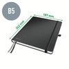 Cahier Leitz Complete 187x242mm ligné 160 pages 100g noir Photo