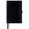 Cahier Leitz Complete A5 ligné 160 pages 100g noir Photo