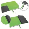 Cahier Leitz Complete A5 ligné 160 pages 100g noir Photo