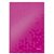 Cahier Leitz WOW A4 ligné 160 pages 90g rose