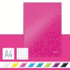 Cahier Leitz WOW A4 ligné 160 pages 90g rose Photo