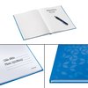 Cahier Leitz WOW A4 ligné 160 pages 90g bleu Photo