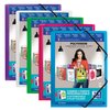 Elastomap Oxford Polyvision A4 met insteektas 3 kleppen PP blauw foto