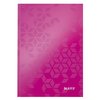 Cahier Leitz WOW A5 ligné 160 pages 90g rose Photo