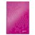 Cahier Leitz WOW A5 ligné 160 pages 90g rose