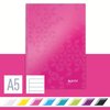 Cahier Leitz WOW A5 ligné 160 pages 90g rose Photo