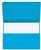 Pocketmap Secolor folio 100% gerecycled karton 250gr blauw