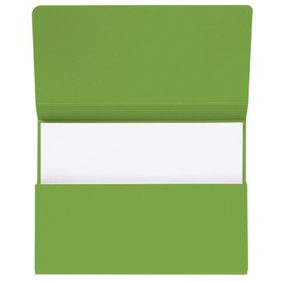 Pocketmap Secolor folio 100% gerecycled karton 250gr groen