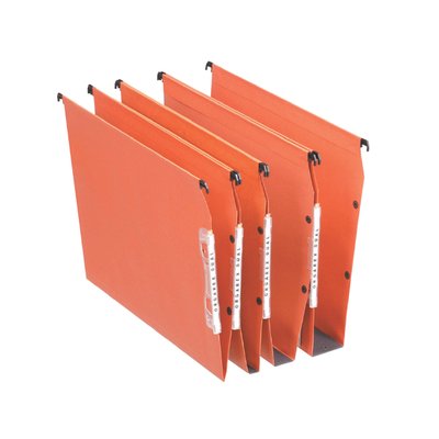 Hangmap Esselte Orgarex dual lateraal 345x275x1mm oranje