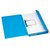 Combimap Secolor folio 1 klep recycled 250gr blauw