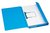Combimap Secolor folio 1 klep recycled 250gr blauw