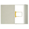Combimap Secolor folio 1 klep recycled 250gr grijs foto