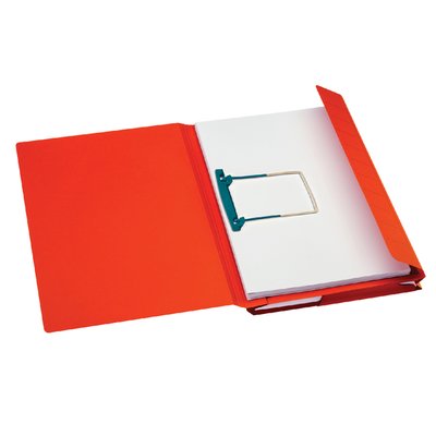 Combimap Secolor folio 1 klep recycled 250gr rood