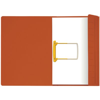 Combimap Secolor folio 1 klep recycled 250gr rood