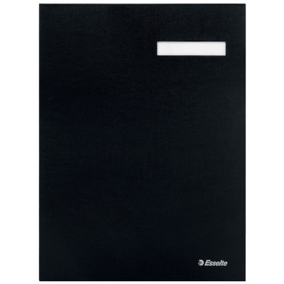 Parapheur Esselte carton 20 intercalaires noir