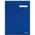 Vloeiboek Esselte karton 20 tabbladen blauw