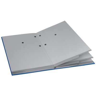 Vloeiboek Esselte karton 20 tabbladen blauw