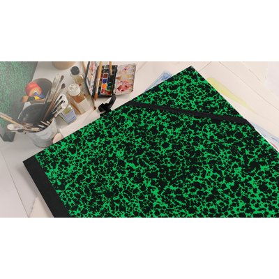 Tekenmap Canson Studio Annonay elastieksluiting 320x450mm groen
