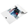 Elastomap Leitz WOW A4 3 kleppen PP wit foto