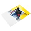 Elastomap Leitz WOW A4 3 kleppen PP geel foto
