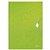 Chemise à élastique Leitz WOW A4 3 rabats PP vert
