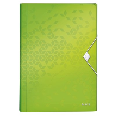 Trieur Leitz WOW pour A4 6 compartiments PP vert