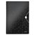 Trieur Leitz WOW pour A4 6 compartiments PP noir