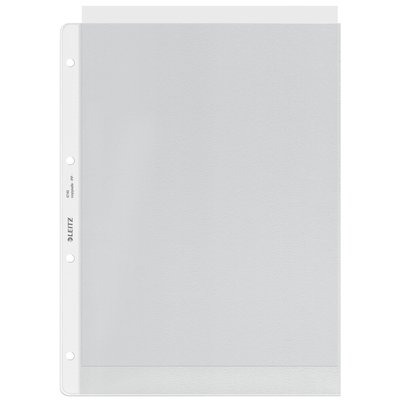 Pochette Leitz Premium Copy safe A4 4 perforations PP 0,12mm transparent 100 pièces