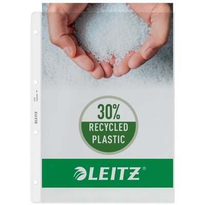 Pochette Leitz Premium Copy safe A4 4 perforations PP 0,12mm transparent 100 pièces