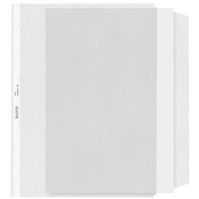 Pochette Leitz Premium Copy safe à rabat A4 PP 0,13mm transparent 50 pièces