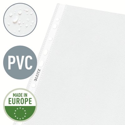 Pochette Leitz Premium Standard Copy safe A4 11 perfPP 0,085mm transparent 100 pièces