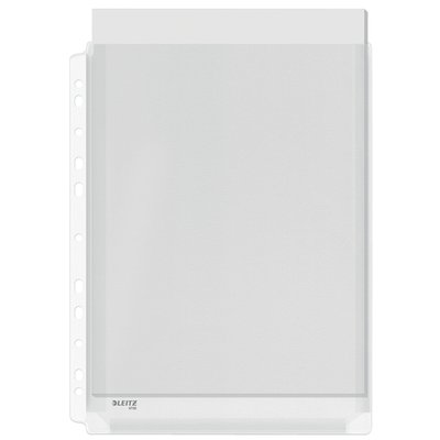 Pochette Leitz Premium Copy safe PVC 0,17mm à soufflet transparent 10 pièces