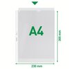 Pochette Leitz Premium Copy safe A4 4 perforations PP 0,13mm transparent 100 pièces Photo