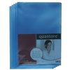 Insteekmap L-model Quantore A4 PP 0.12mm blauw 25 stuks foto