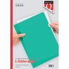Insteekmap L-model Quantore A4 PP 0.12mm groen 25 stuks foto