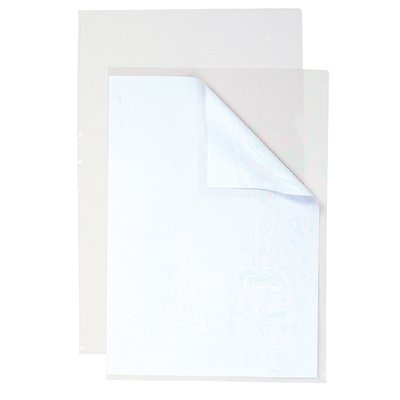 Insteekmap L-model Qbasic A4 PP 0.09mm nerf 100 stuks