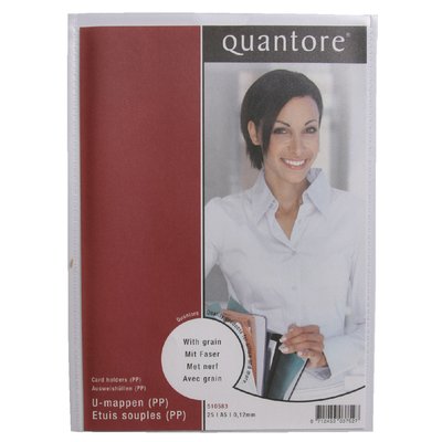 Insteekmap U-model Quantore A5 PP 0.12mm 25 stuks