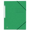 Elastomap Oxford Top File+ A4 3 kleppen 390gr groen foto