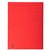Dossiermap Exacompta Forever A4 3 kleppen 280gr rood