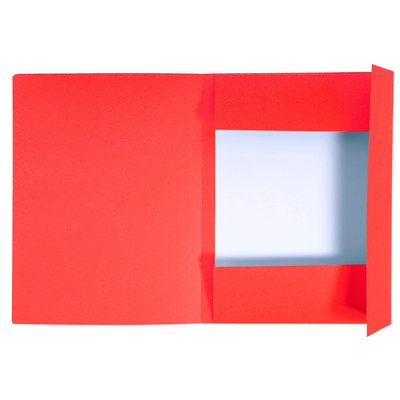Dossiermap Exacompta Forever A4 3 kleppen 280gr rood