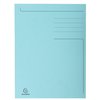 Dossiermap Exacompta Forever A4 3 kleppen 280gr blauw foto