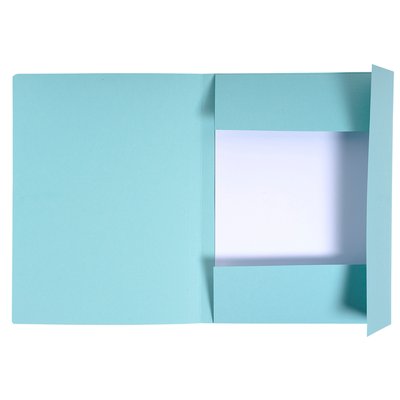 Dossiermap Exacompta Forever A4 3 kleppen 280gr blauw