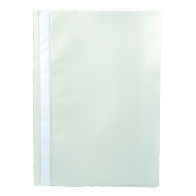 Chemise à lamelle Quantore A4 PP blanc
