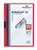 Klemmap Durable Duraclip A4 3mm 30 vellen rood