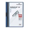 Klemmap Durable Duraclip A4 3mm 30 vellen blauw foto