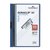 Klemmap Durable Duraclip A4 3mm 30 vellen blauw