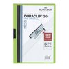 Klemmap Durable Duraclip A4 3mm 30 vellen groen foto