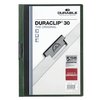 Klemmap Durable Duraclip A4 3mm 30 vellen donkergroen foto