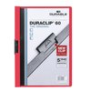 Klemmap Durable Duraclip A4 6mm 60 vellen rood foto